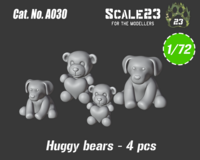 Huggy bears - 4 pcs