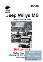 Jeep Willys MB - Wojsko Polskie ( numery do dwch pojazdw ), 1945