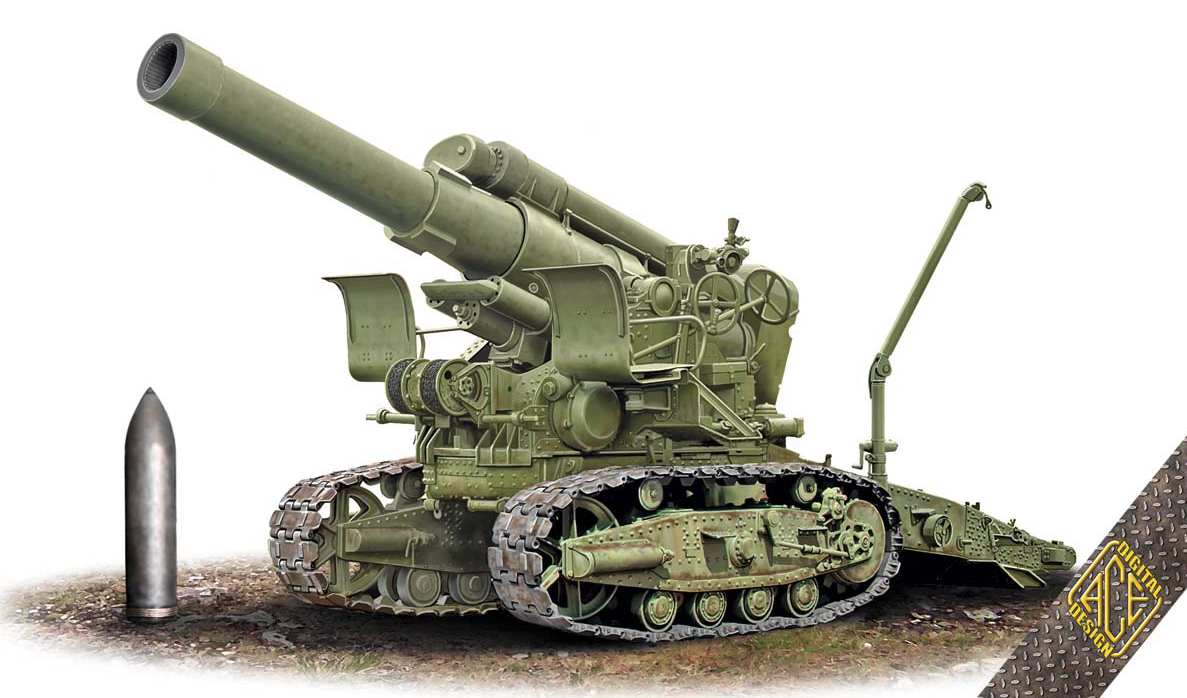 BR-5 280 mm Soviet Heavy Mortar ACE 72565