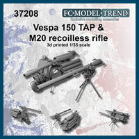 Vespa 150 TAP And M20 Recoilless Rifle