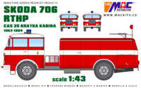 koda 706 RTHP CAS 25 krtk kabina 1962 – 1984