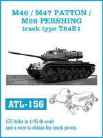 Tracks for M46 / M47 Patton and M26 Pershing track type T84E1