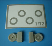 Focke-Wulf Fw-190 A-4 - Wheels and Paint Masks (for Zvezda kits)