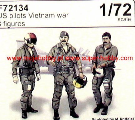 US pilots Vietnam war 3 fig. CMK F72134