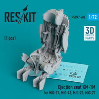 Ejection Seat KM-1M For MiG-21, MiG-23, MiG-25, MiG-27 (1pc) (3D Printed) - Image 1