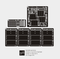 Pz.Kpfw.V PANTHER Ausf.D/A Fenders & Side Skirts (for Dragon Kit)