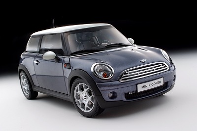 BMW Mini Cooper R56 (blue) - Die-cast model - Kyosho 08741BL