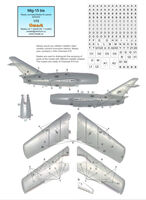 Mig-15 bis - Masks for Panels (for Eduard kits)