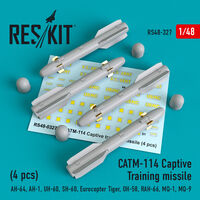 CATM-114 Captive Training missiles (4 pcs) (AH-64, AH-1, UH-60, SH-60, Eurocopter Tiger, OH-58, RAH-66, MQ-1, MQ-9)