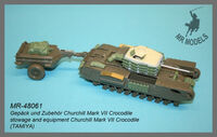 Churchill Mk.VII Crocodile - Stowage and Equipment (for Tamiya kits)