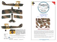 de Havilland DH.82a Tiger Moth - RAF camouflage pattern paint masks (for Matchbox and Revell kits) - Image 1