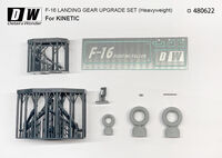 Lockheed MartinF-16 - Landing Gear Heavyweight Upgrade Kit (forKinetic Model Kits) - Image 1
