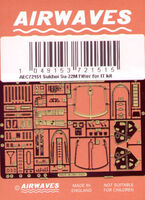 Sukhoi Su-22 Fitter - Canopy frame, instruments etc (for Italeri kits)