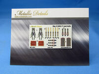 Mikoyan MiG-15 / MiG-17 -  3D-printed Seat Belts Decals - Image 1