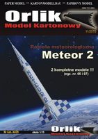 Rakieta meteorologiczna Meteor 2 (2 modele)