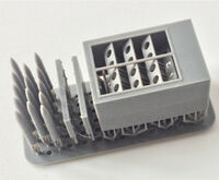 Ammo Box And Ammo For 8,8 Flak Border U-Boot