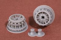 Sd.Kfz.251 Sprocket (non poligonal rubber) (for AFV Club/Dragon kits) - Image 1