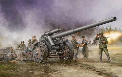 German s.K 18 10.5cm Kanone Trumpeter 02305