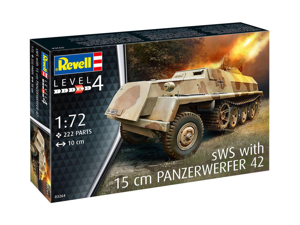 Panzerwerfer 42 AUF sWs 1:72 Revell Model Kit 