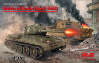 Battle of Berlin (April 1945) - T-34-85, King Tiger - Image 1