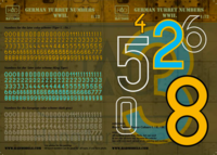 German turret numbers