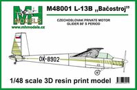 L-13B Bacostroj - Czechoslovak Private Motor Glider 80s Period