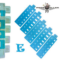 Set E – 5 Scribing and Spray Masking Airbrush Stencil