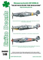 Decals Gustavs Over The Balkans - Messerschmitt Bf109G-6 1/48