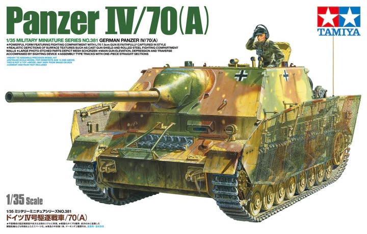 German Panzer IV/70(A) Tamiya 35381 German Panzer IV/70(A) Tamiya 35381