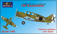 Spartan 7W Executive - Famous Airplane Over Spain