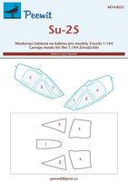 Su-25 - Canopy Mask (For Zvezda Kits)