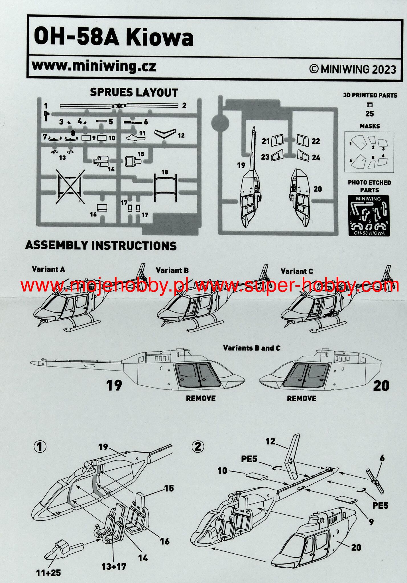 Bell 206 Jet Ranger Miniwing 369