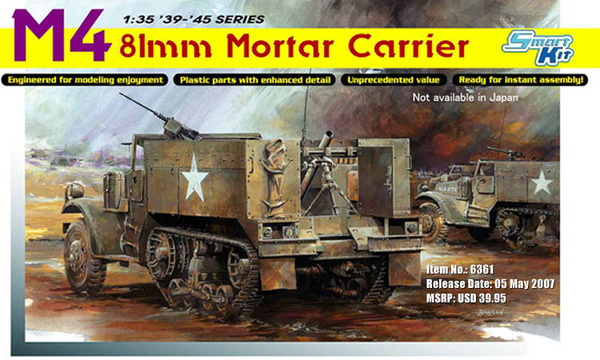 M4 81mm Mortar Carrier Dragon 6361