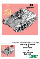 T-80 Soviet light tank - Image 1