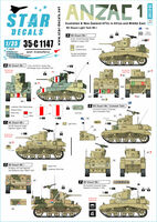 ANZAC # 1. New Zealand and Australian tanks and AFVs in Africa and Middle East WW2