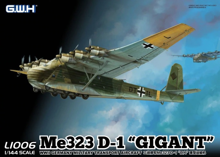 Me-323 D-1 Gigant, Italeri 1104 (2010)