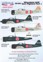 Mitsubishi A6M Zero - Part 1 (14 schemes) - Image 1