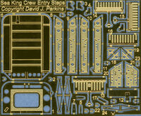 Westland Sea King - Crew Entry Steps (for with Airfix, Hasegawa and Revell kits) - Image 1