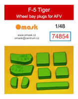 F-5 Tiger Wheel Bay Plugs (For AFV)