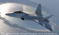 Ace Combat 7 Skies Unknown - F-22 Raptor "Mobius 1 (IUN)"