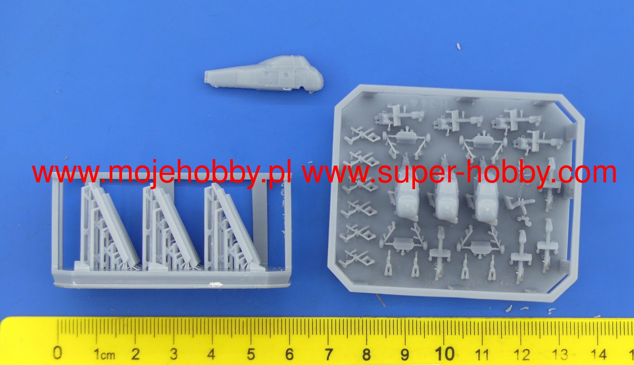 Sikorsky H-34 A US Army folded blades - 3D printing (4 helicopters