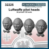 Luftwaffe Pilot Heads - Image 1