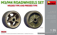 M3/M4 Roadwheels set welded type and pressed type