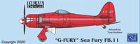 Hawker Sea Fury FB.11 - "G-FURY" Spencer Flacks