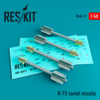 R-73 soviet missile (4 pcs) (Su-27/30/33/34/35/37 Mig-29) - Image 1