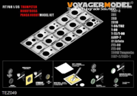 Modern AFV Road Wheels Stenciling templates ver 3 - Image 1