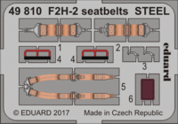 F2H-2 seatbelts STEEL KITTYHAWK KH80131