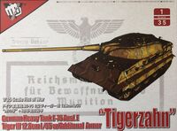 Fist of War German heavy tank E-75 Ausf. E Tiger III 12.8cm L/55 w/Additional Armor "Tigerzahn"