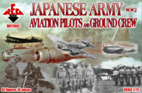 WW2 Japanese Army Aviation Pilots and Ground Crew - Image 1