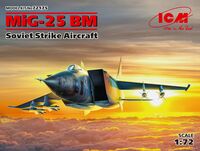 MiG-25 RBT, Soviet Reconnaissance Plane (100% new molds) ICM